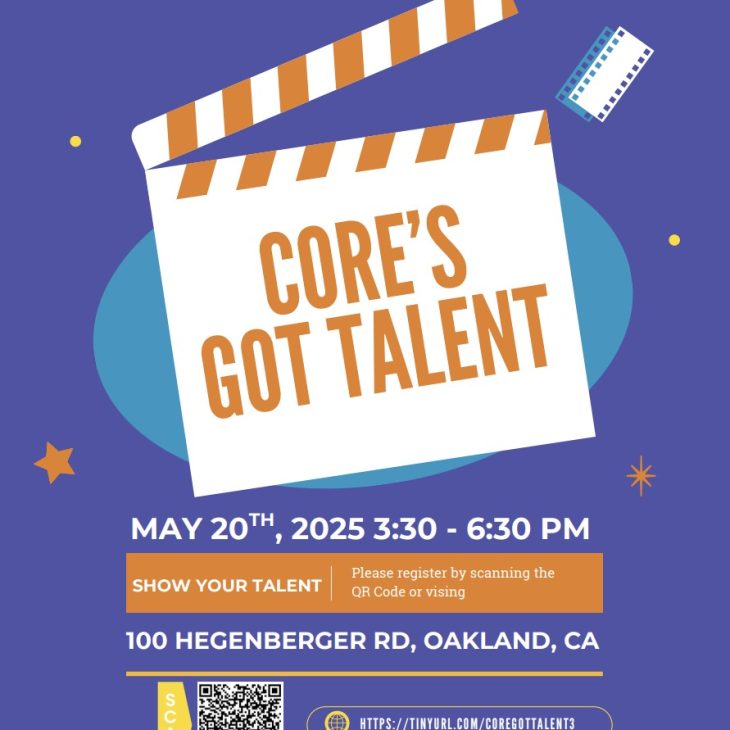 Tues, 5/20 CORE’s Got Talent