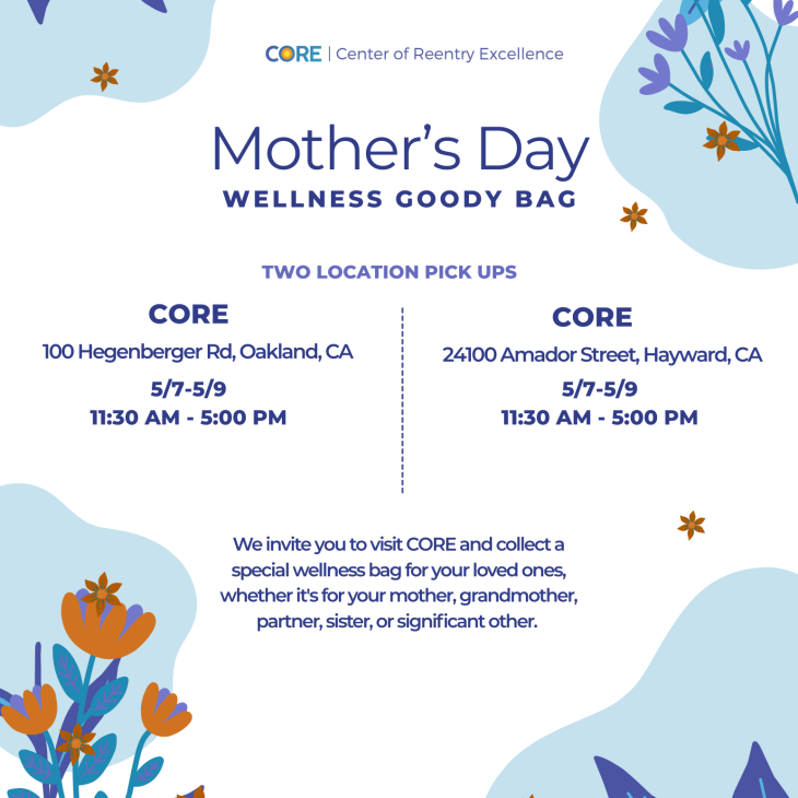 Mon, 5/7-Fri 6/9: Mother’s Day Goody Bags