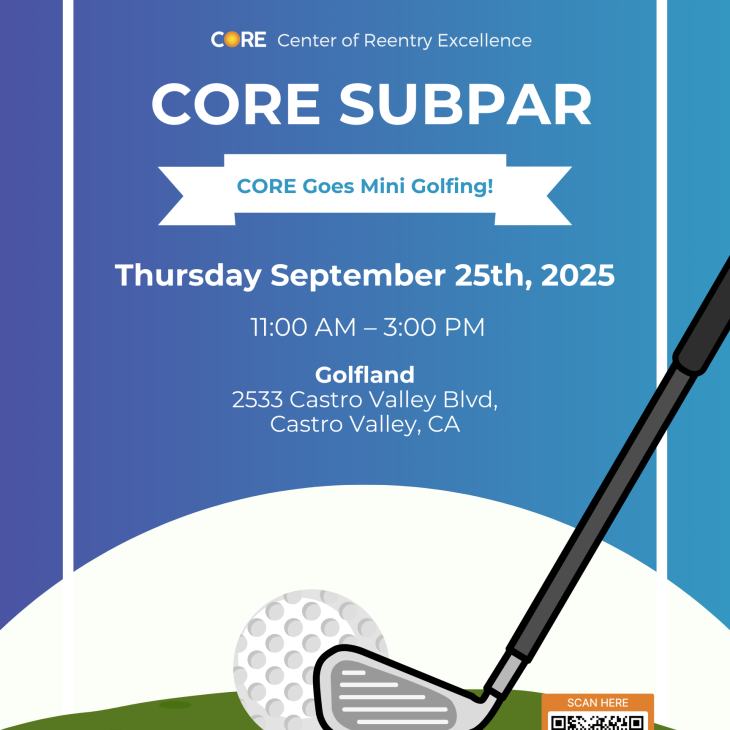 Thurs, 9/25 CORE Goes Mini Golfing