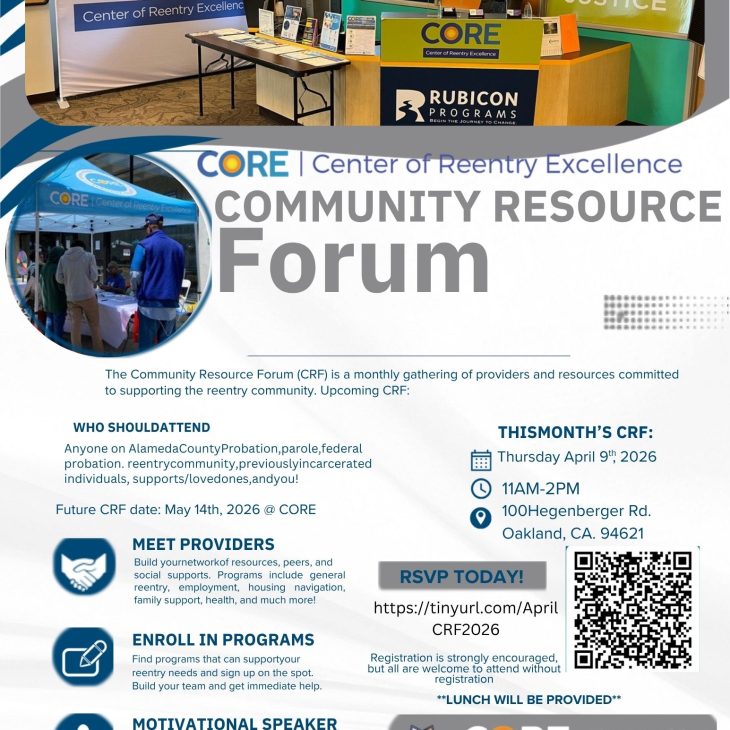 Thurs/Juev, 4.9.26 Community Resource Forum (CRF)