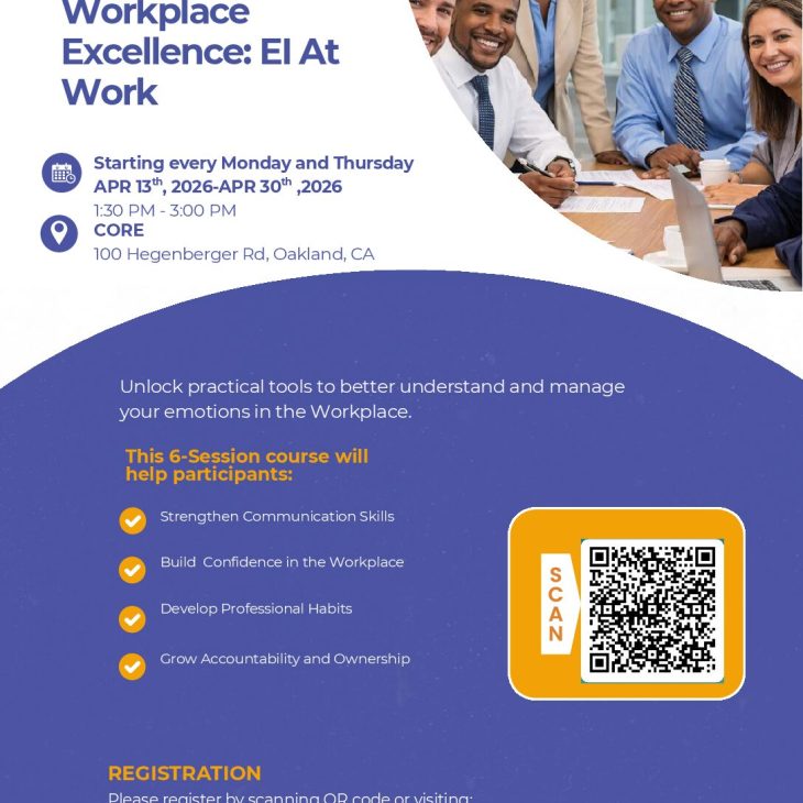 Mon & Thurs, 4.13.26 Emotional Intelligence At Work