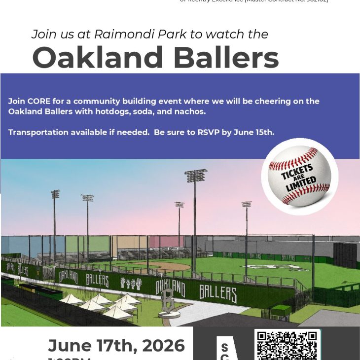 Wed, 6.17.26 Oakland Ballers Baseball Game